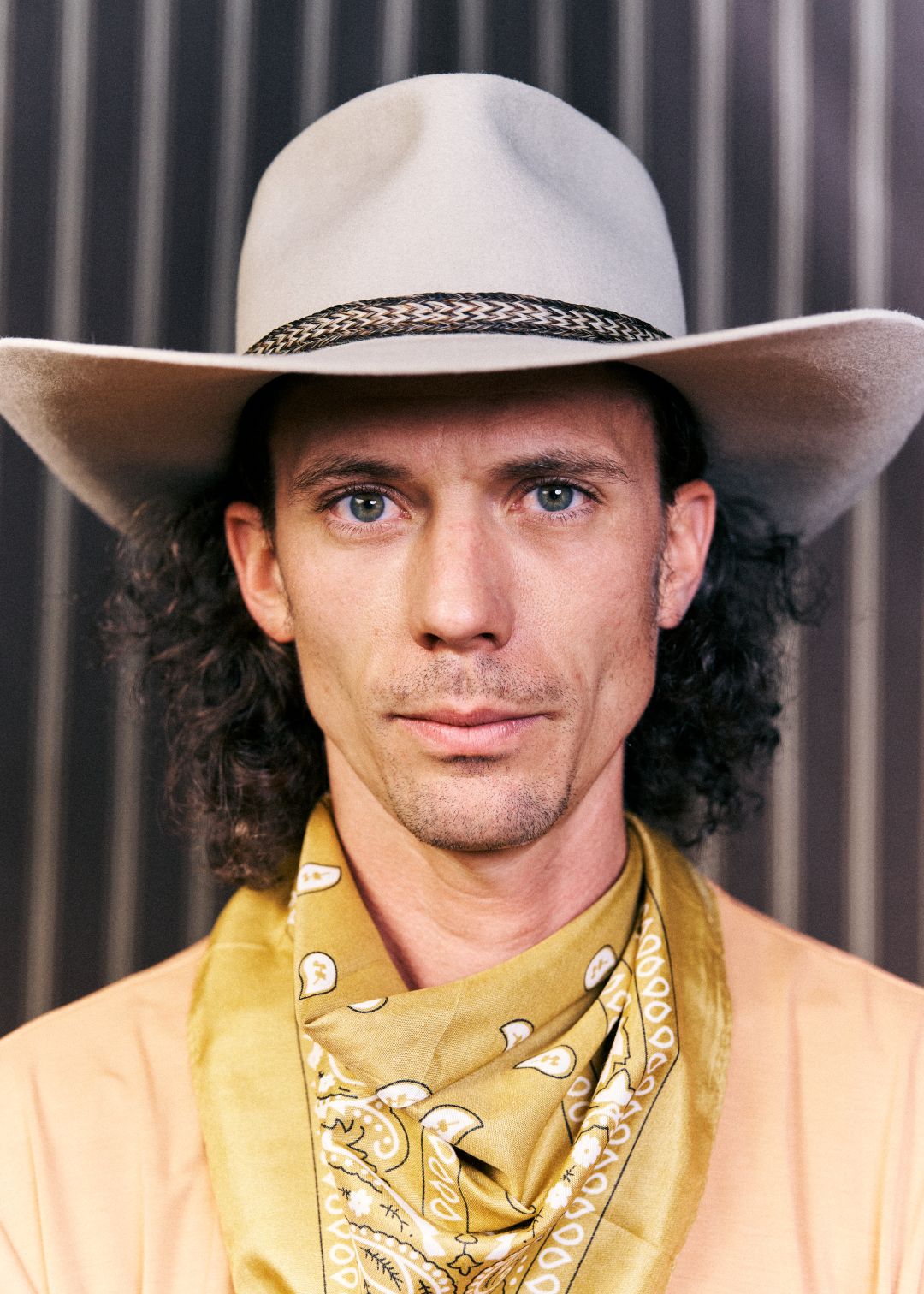 Jim in a cowboy hat